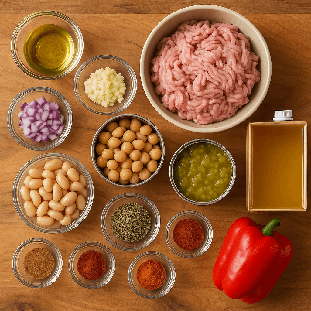 Tona's Healthy Turkey Chili